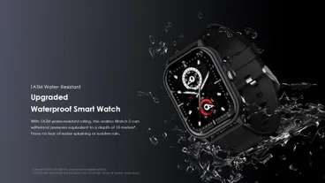 ساعة سمارت اورايمو Watch 5، مقاس 2.01 بوصة، اسود لايت كروم - OSW-805 2 ساعة سمارت اورايمو Watch 5، مقاس 2.01 بوصة، اسود لايت كروم - OSW-805 - الصورة 2