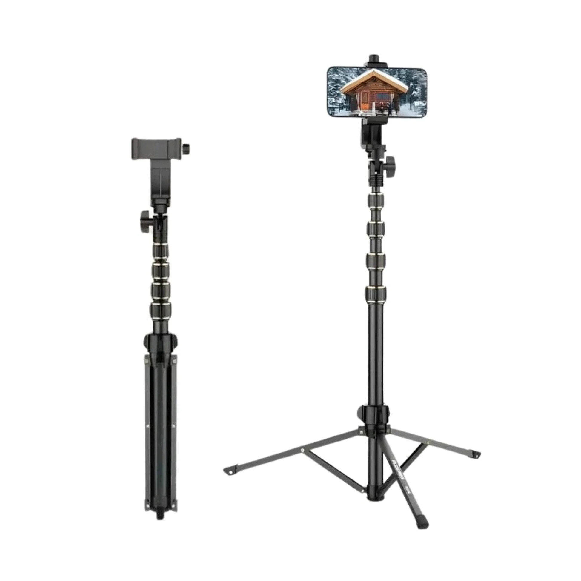 PLOKAMA PK-998 Tripod Stand for Mobile Phones and Cameras | Lightweight Adjustable Stand 6 PLOKAMA PK-998 Tripod Stand for Mobile Phones and Cameras | Lightweight Adjustable Stand - Image 6