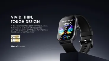 ساعة سمارت اورايمو Watch 5، مقاس 2.01 بوصة، اسود لايت كروم - OSW-805 12 ساعة سمارت اورايمو Watch 5، مقاس 2.01 بوصة، اسود لايت كروم - OSW-805 - الصورة 12