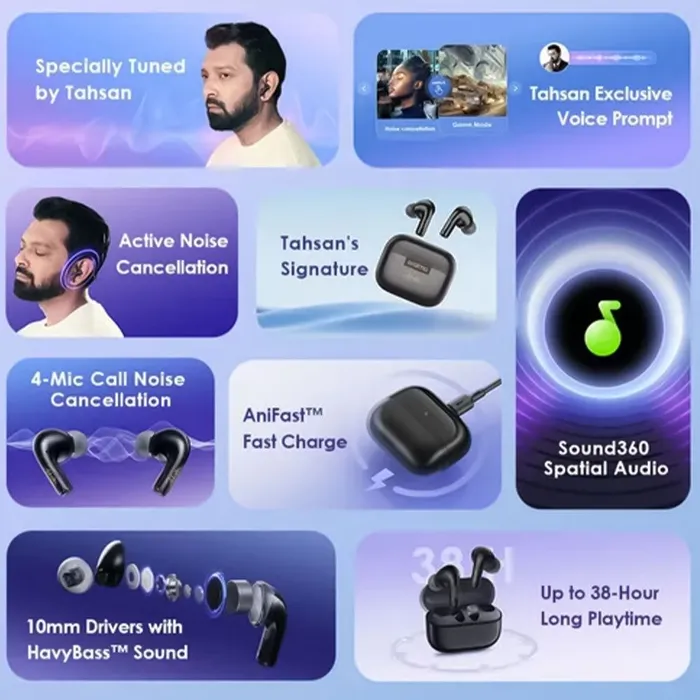Spatial Sound Earphones OTW-625 Egypt