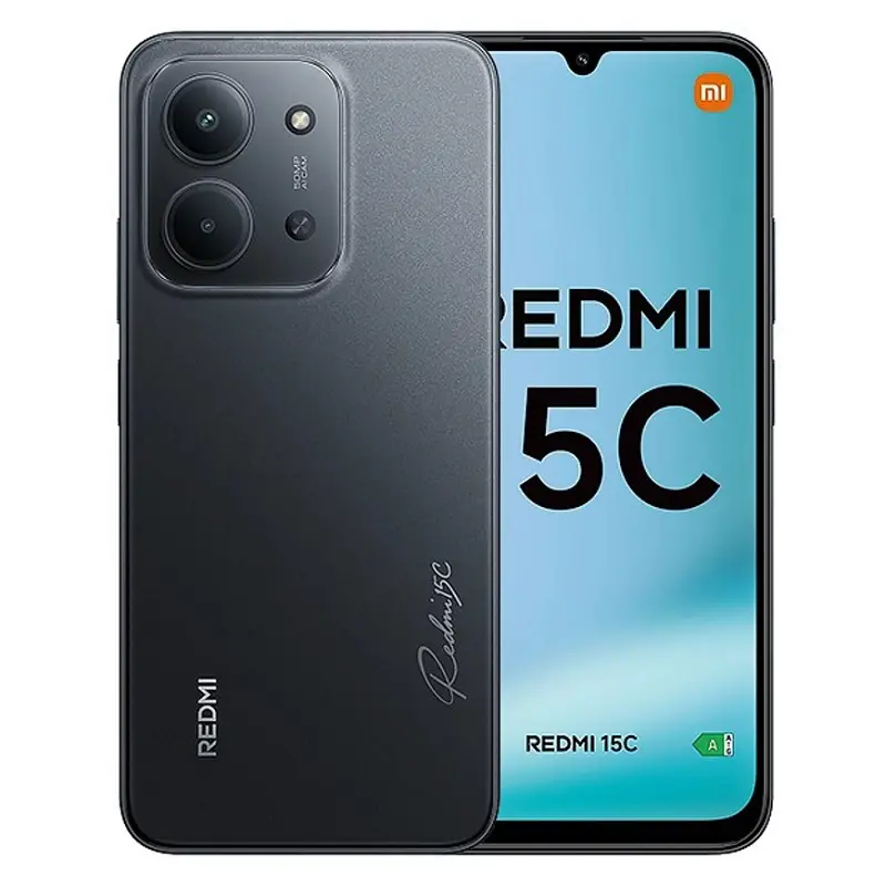 Xiaomi Redmi 15C 4G 8GB RAM 256GB Black – best Price in Egypt 1 Xiaomi Redmi 15C 4G (6GB/128GB) – Best Price in Egypt
