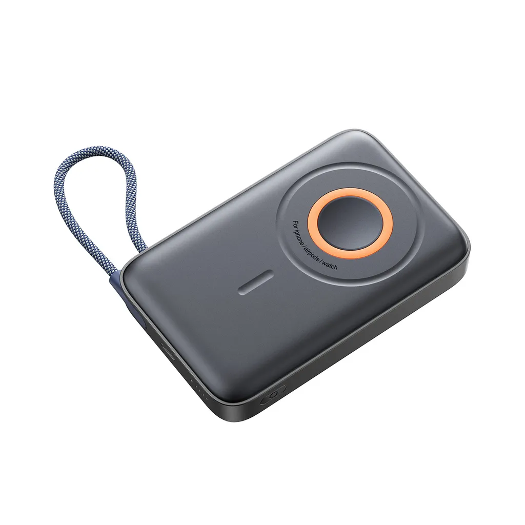 باور بانك جوي روم JR-PBM02 مغناطيسي 3×1 شحن لاسلكي 22.5 واط – سعة 10000 مللي أمبير مع حامل 4 باور بانك جوي روم JR-PBM02 مغناطيسي 3×1 شحن لاسلكي 22.5 واط – سعة 10000 مللي أمبير مع حامل - الصورة 4