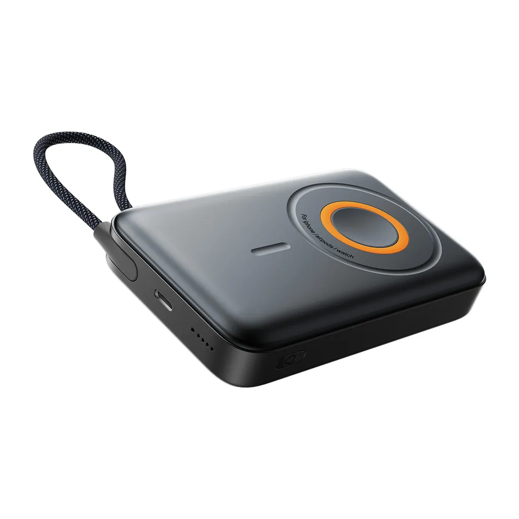 باور بانك جوي روم JR-PBM02 مغناطيسي 3×1 شحن لاسلكي 22.5 واط – سعة 10000 مللي أمبير مع حامل 2 باور بانك جوي روم JR-PBM02 مغناطيسي 3×1 شحن لاسلكي 22.5 واط – سعة 10000 مللي أمبير مع حامل - الصورة 2