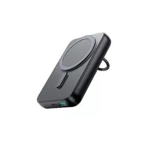 JOYROOM JR-W050, JOYROOM magnetic power bank, magnetic wireless power bank, 10000mAh power bank, 20W power bank, wireless power bank 10000mAh, fast charging power bank, PD fast charging power bank, ring holder power bank, kickstand power bank, slim magnetic power bank, portable power bank, travel power bank, iPhone magnetic power bank, MagSafe alternative power bank, JOYROOM power bank Egypt