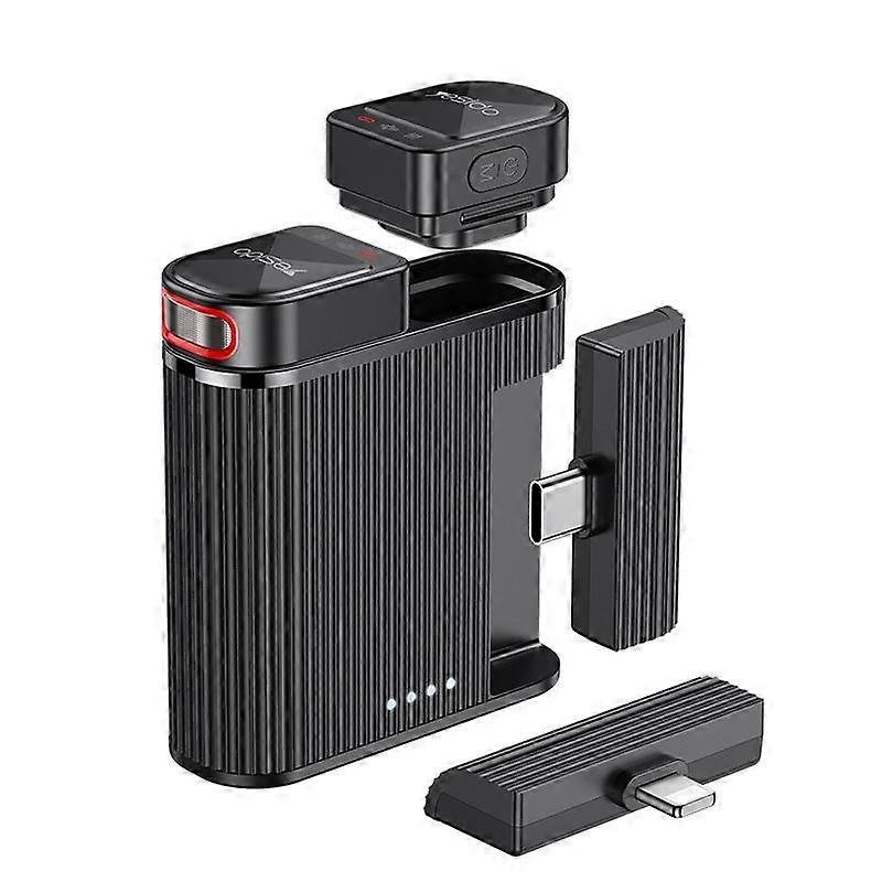 Yesido KR19 Wireless Mini Lavalier Microphone for Android & iPhone – Dual Mic, Noise Reduction, 2.4GHz 1 Yesido KR19,wireless lavalier microphone,mini lavalier mic,clip on microphone,wireless mic for android,wireless mic for iphone,dual lavalier microphone,noise reduction microphone,2.4ghz wireless mic,best mic for tiktok,best mic for youtube,mobile recording microphone,content creator microphone