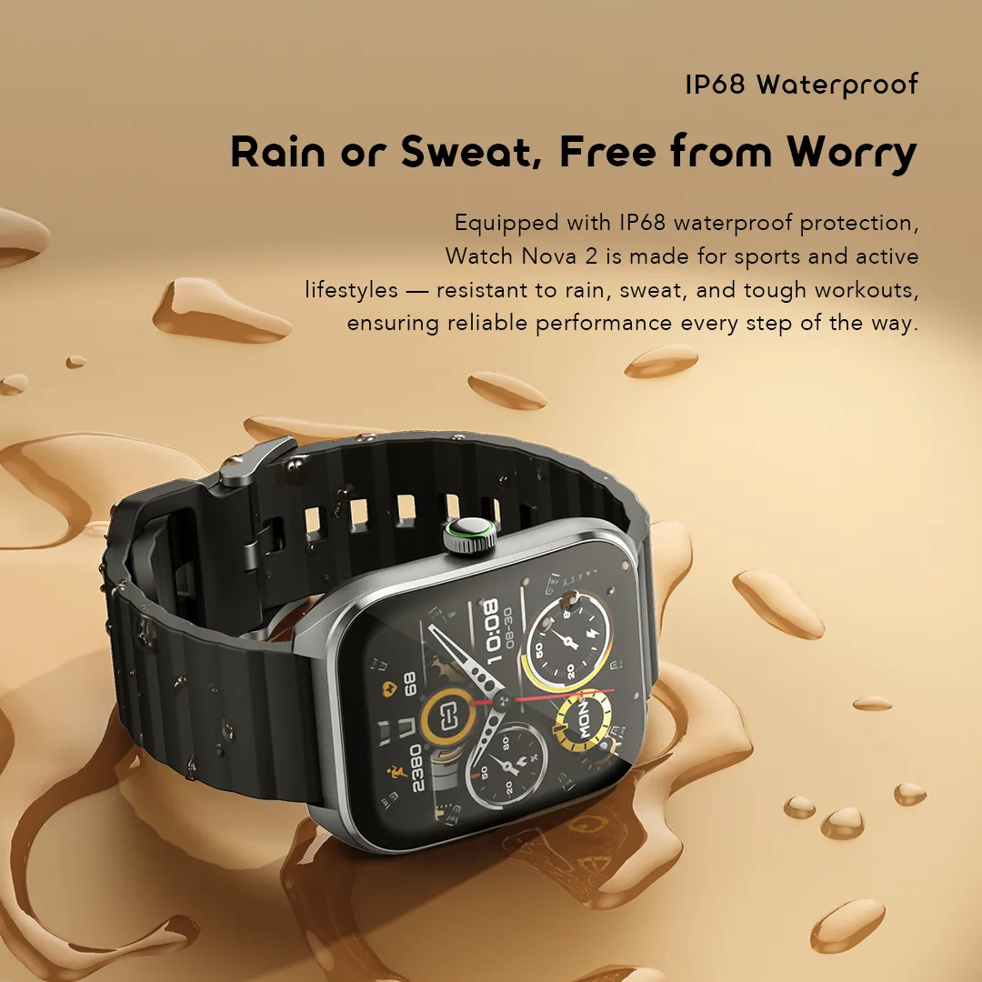 Oraimo Watch Nova 2 OSW-814 2.01" AMOLED Smartwatch – Best Price in Egypt 7 Oraimo Watch Nova 2 OSW-814 2.01" AMOLED Smartwatch – Best Price in Egypt - Image 7