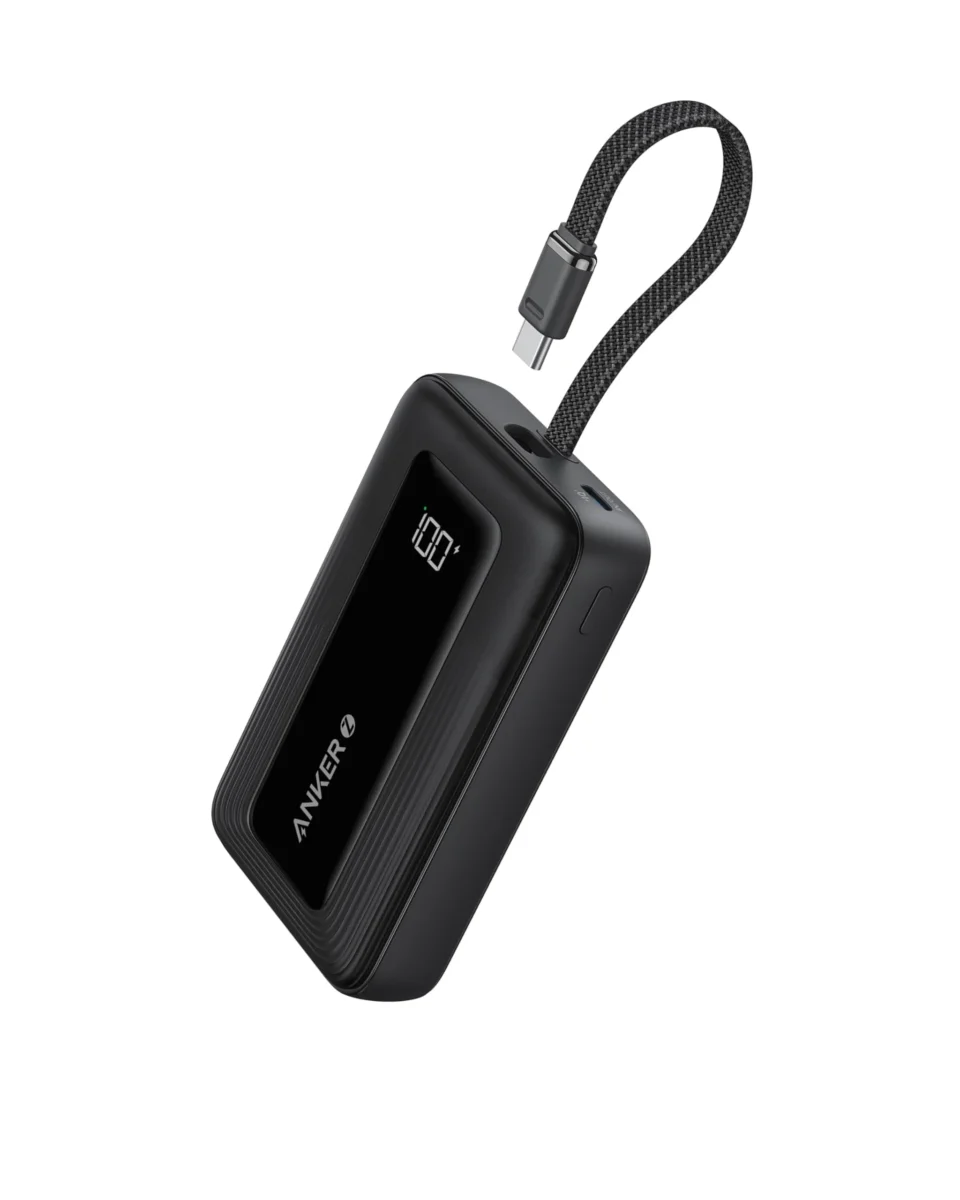anker zolo power bank, anker power bank 10000mah 30w, باور بانك انكر zolo, باور بانك 10000 مللي سريع, باور بانك انكر 30 وات, باور بانك بكابل مدمج, power bank built in cable, fast charging power bank 30w, باور بانك سريع للايفون, باور بانك للاندرويد سريع, افضل باور بانك انكر مصر, anker power bank egypt price, باور بانك للسفر مسموح طيارة, travel approved power bank, portable charger fast egypt, best power bank 10000mah egypt