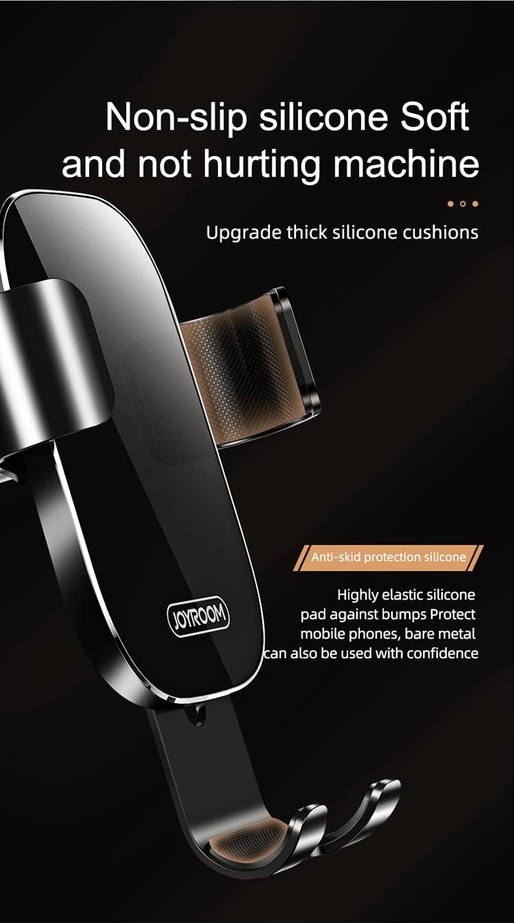 JOYROOM JR-ZS198 Air Vent Gravity Phone Holder 360° – Best Price in Egypt 3 JOYROOM JR-ZS198 Air Vent Gravity Phone Holder 360° – Best Price in Egypt - Image 3