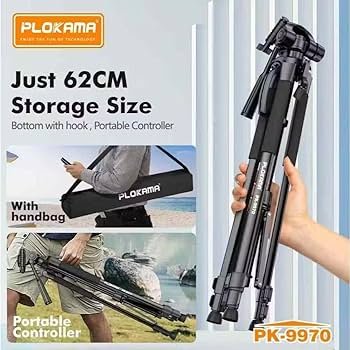 PK-9970 360° Camera Tripod 180cm with Remote – Best Price in Egypt 8 PK-9970 360° Camera Tripod 180cm with Remote – Best Price in Egypt - Image 8