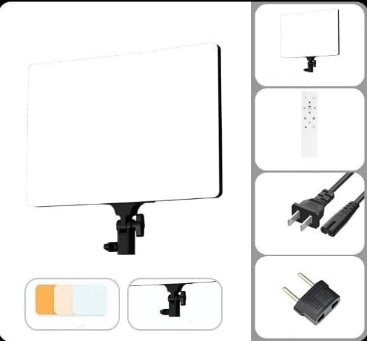 PLOKAMA LIVE-P19 LED Fill Light Panel with Remote & Adjustable Color – Best Price in Egypt 6 PLOKAMA LIVE-P19 LED Fill Light Panel with Remote & Adjustable Color – Best Price in Egypt - Image 6