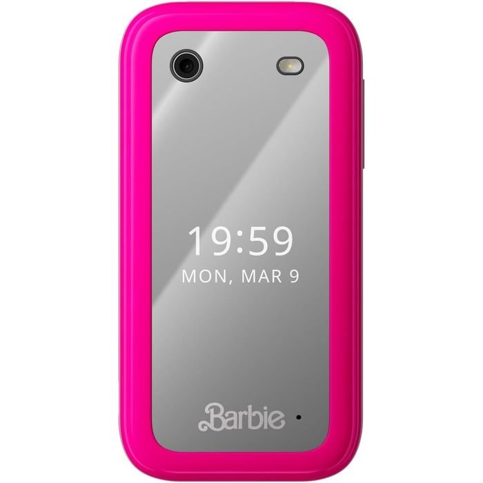 هاتف باربي HMD Barbie Phone 4G القابل للطي – هاتف 4G بتصميم باربي الوردي 6 هاتف باربي HMD Barbie Phone 4G القابل للطي – هاتف 4G بتصميم باربي الوردي - الصورة 6