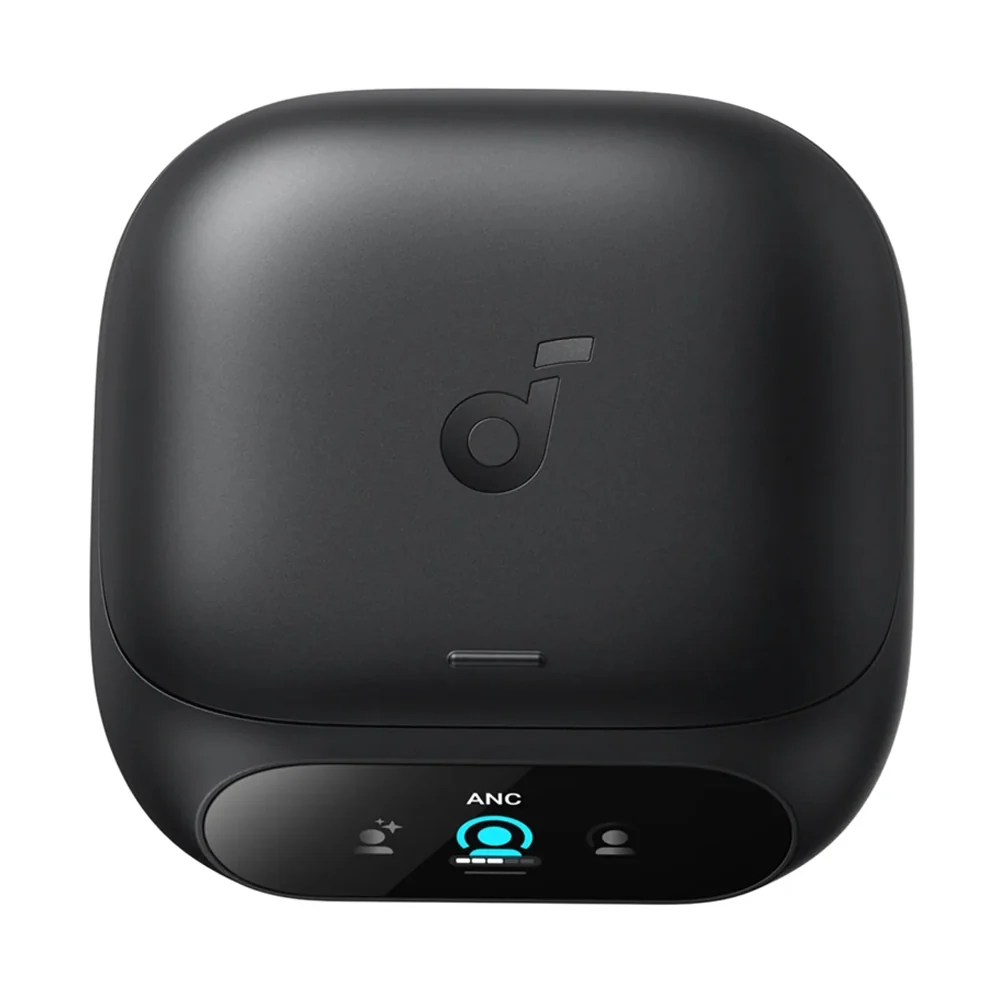 سماعات ساوندكور Liberty 5 Pro اللاسلكية - إلغاء ضوضاء ذكي بالذكاء الاصطناعي - صوت مخصص HearID 5.0 - ضمان محلي 18 شهر 5 soundcore Liberty 5 Pro Smart Touch Display Charging Case
