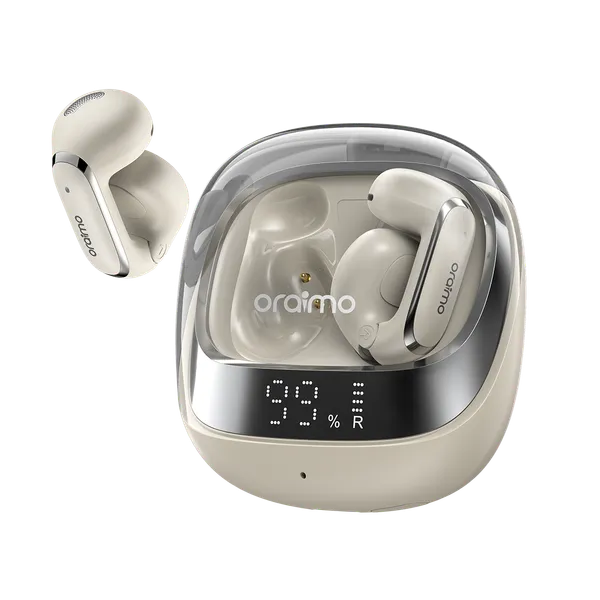 سماعات أورايمو أوبن سناب إن 2 مفتوحة الأذن - بلوتوث 6.0 وترجمة الذكاء الاصطناعي 1 oraimo OpenSnap N2 Egypt, OpenSnap N2 OPN-374N, oraimo open ear earbuds, OpenSnap N2 price, oraimo AI earbuds Egypt